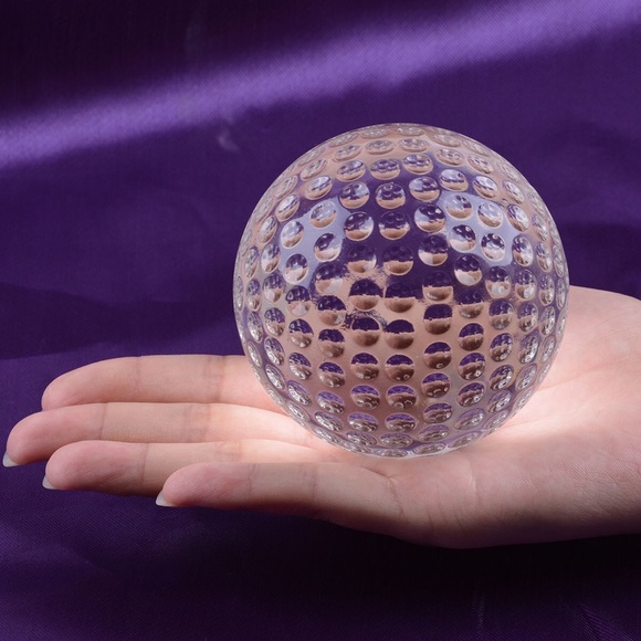 Amlong Crystal Other - Amlong Crystal Golf Ball Paperweight with Gift Box